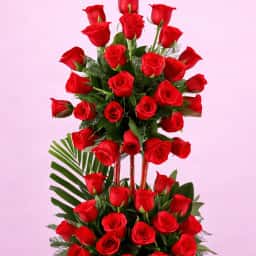 Wedding Red Rose Bouquet