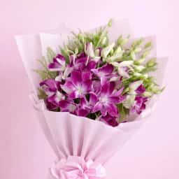Purple Orchid Bouquet