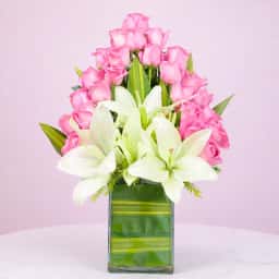 Beautiful Pink Rose Bouquet