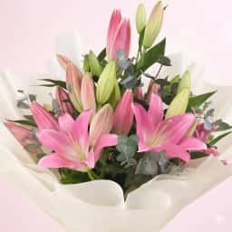 Pretty Pink Lily Bouquet