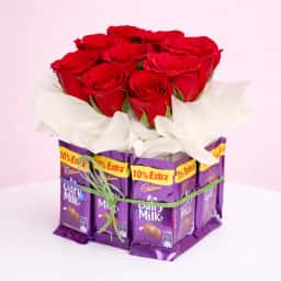 Sweet Chocolate Rose Box