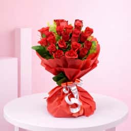 Scarlet Rose Bouquet