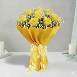 Yellow Roses Bouquet in Pune
