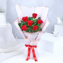 6 Rose bouquet delivery in Bhubaneswar