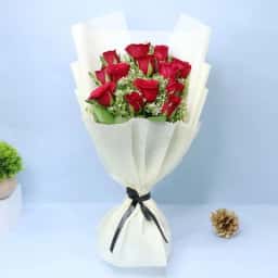 Fresh rose bouquet delivery in Chennai