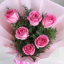 Pretty rose bouquet delivery in Ghaziabad