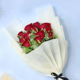 Fresh rose bouquet delivery in Chennai