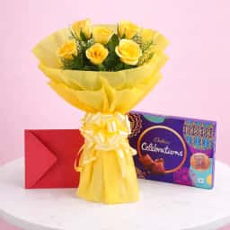 Celebration with Rose Flowers