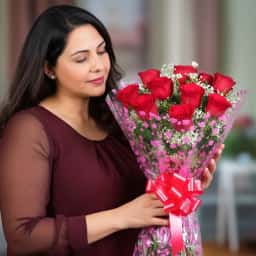 Red Rose Bouquet Delivery in Bangalore