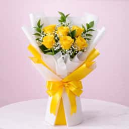 Radiant Yellow Bloom Bouquets