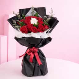 Crimson Rose with Rich Ferrero Rocher