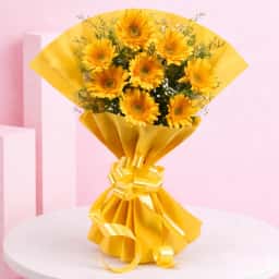 Sunshine Yellow Gerberas