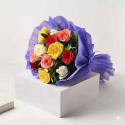Buy Mix Flower Bouquet in Kolkata 