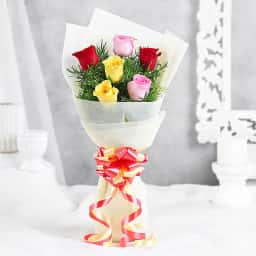 Kolkata Colorful Birthday Flowers Delivery