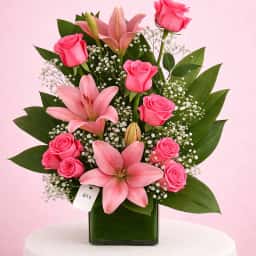 Pink Floral Beauty