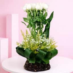 Floral Enchantment Basket