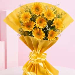 Sunshine Yellow Gerberas
