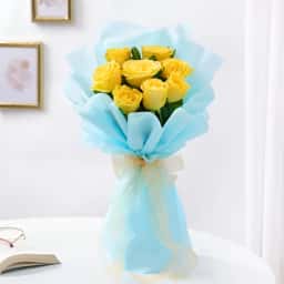 Yellow Rose Bouquet in Delhi