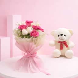 Teddy Bear Love Bouquet
