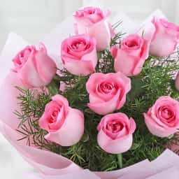 Pink Flower Delivery in Delhi