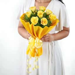 Yellow Roses Bouquet in Pune