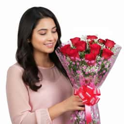 Red Rose Bouquet Delivery in Bangalore