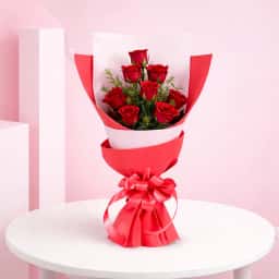 Exotic Red Rose Bouquet