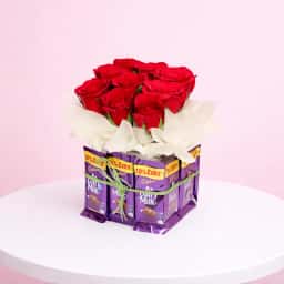 Sweet Chocolate Rose Box