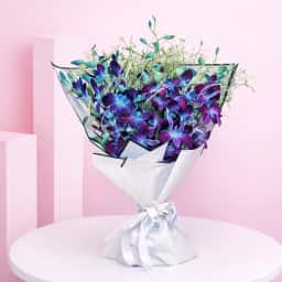 Blue Orchid Bouquet