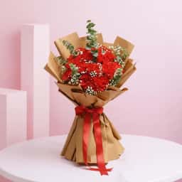 Carnation Bliss with Teddy