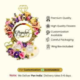 Creative Engagement Ring Platter