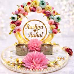 Engagement Ring Platter Decor