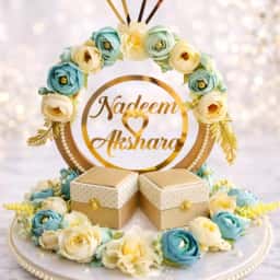 Creative Engagement Ring Tray