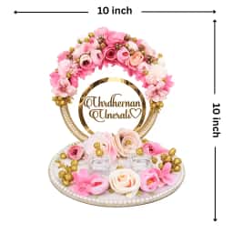 Engagement Ring Platter Decoration
