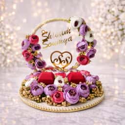 Engagement Plate Decoration