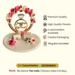 Simple Engagement Ring Platter