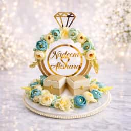 Creative Engagement Ring Tray