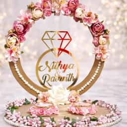 Customized Name Ring Tray