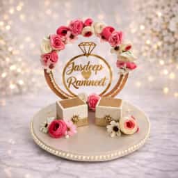 Simple Engagement Ring Platter