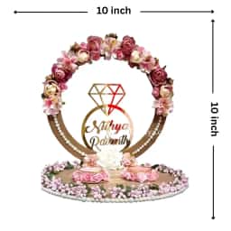 Customized Name Ring Tray