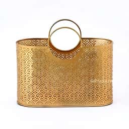 Metal Basket for Gifting