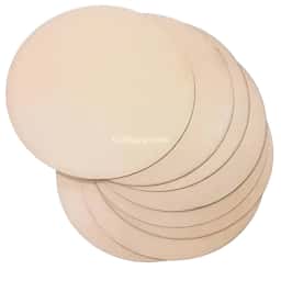 MDF Round Circle 12 Inch Set of 5