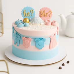 Mom To Be Theme Cake