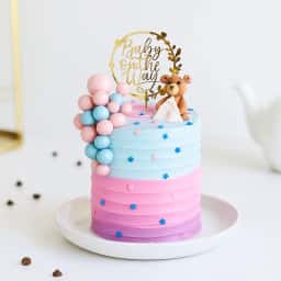 Baby Shower Cute Teddy Cake