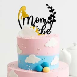 2 Tier Baby Shower Theme Cake