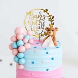 Baby Shower Cute Teddy Cake