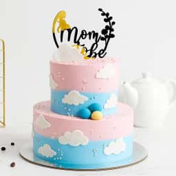 2 Tier Baby Shower Theme Cake