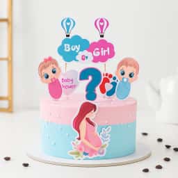 Boy or Girl Theme Cake