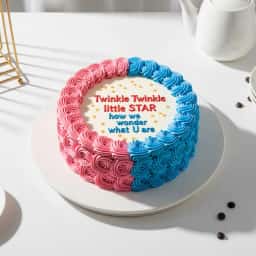 Twinkle Twinkle Cake for Baby Shower