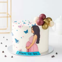 Mom To Be Baby Shower Cake